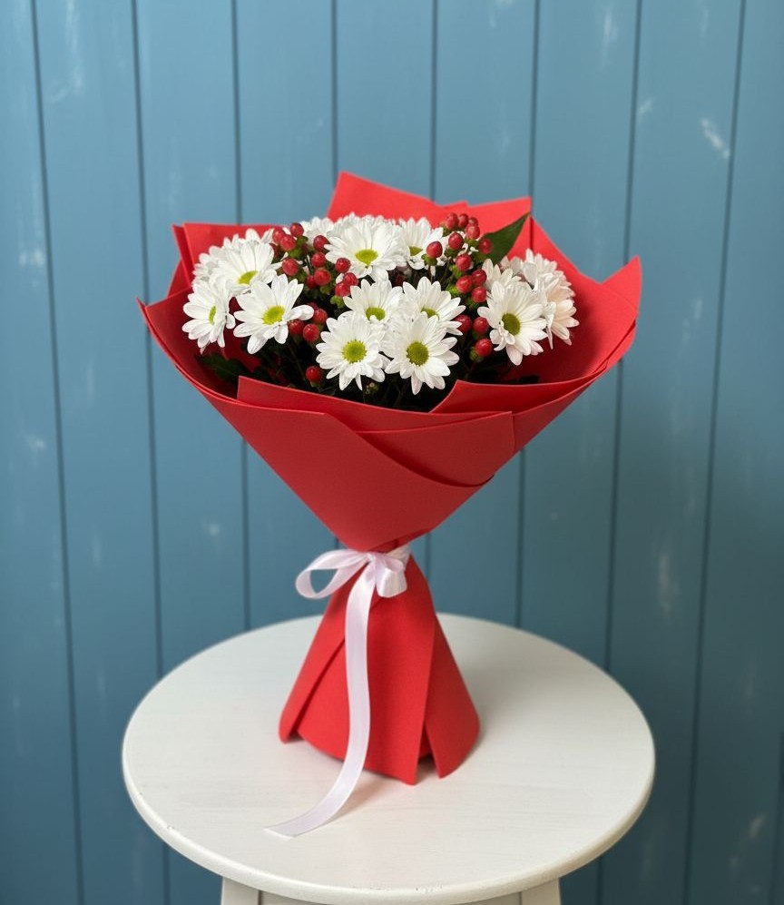 Букет цветов из: Хризантемы в Шишовке