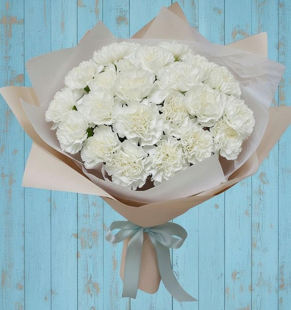 Букет цветов из: Гвоздики в Шишовке