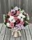Букет цветов из: Альстромерии, Гвоздики, Розы и Хризантемы в Шишовке
