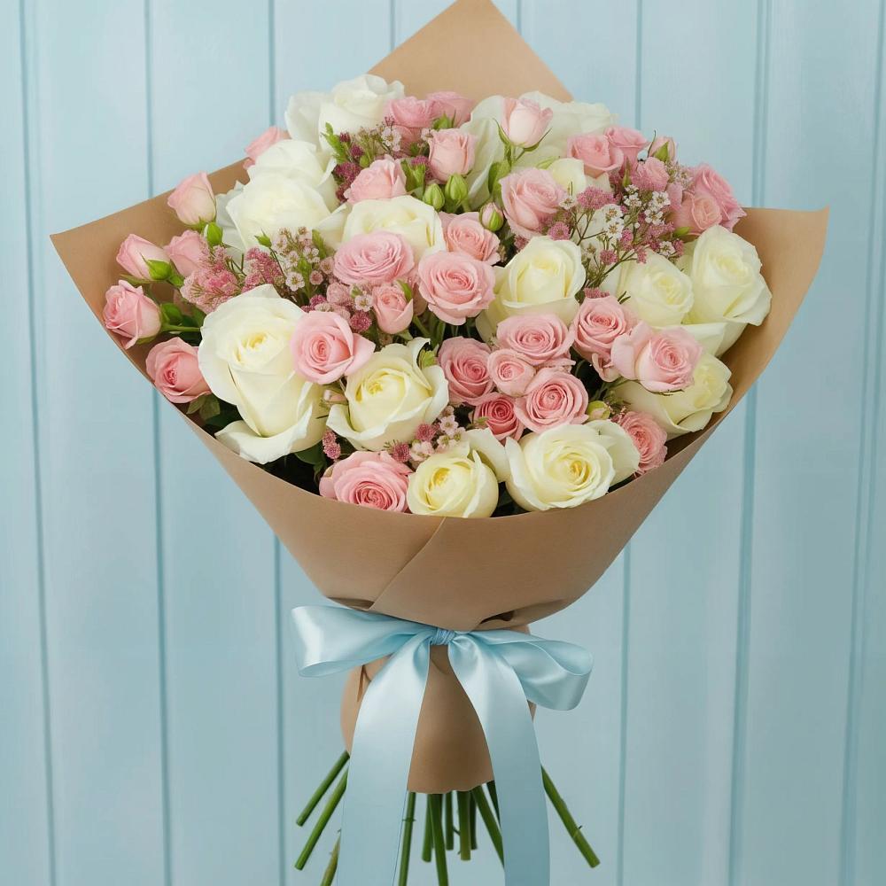 Букет цветов из: Розы в Шишовке