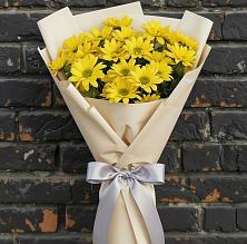Букет цветов из:  Хризантемы #REPLACE_PRED# Шишовке