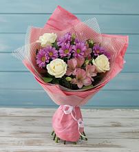 Букет цветов из:  Герберы в Шишовке