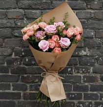 Букет цветов из:  Розы #REPLACE_PRED# Шишовке