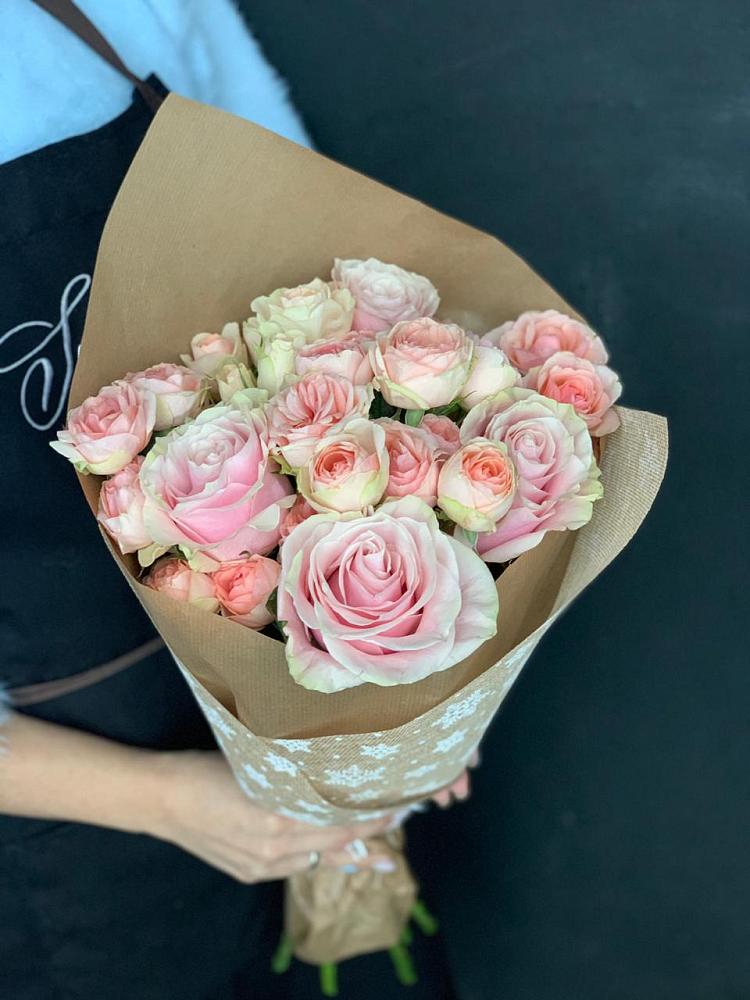 Букет цветов из: Хризантемы и Розы в Шишовке