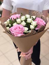 Букет цветов из:  Розы #REPLACE_PRED# Шишовке
