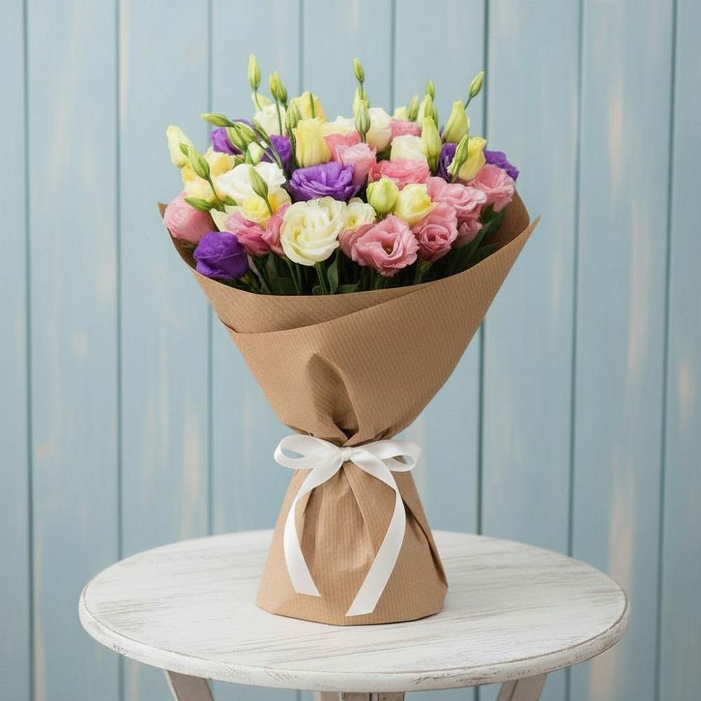 Букет цветов из: Лизиантусы в Шишовке