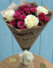 Букет цветов из:  Розы #REPLACE_PRED# Шишовке