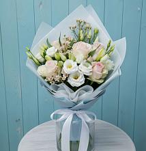 Букет цветов из:  Розы и Лизиантусы в Шишовке