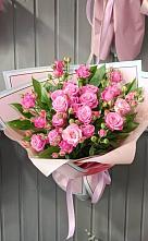 Букет Розовый кустик #REPLACE_PRED# Шишовке