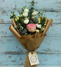 Букет цветов из:  Розы и Лизиантусы в Шишовке