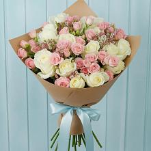 Букет цветов из:  Розы #REPLACE_PRED# Шишовке