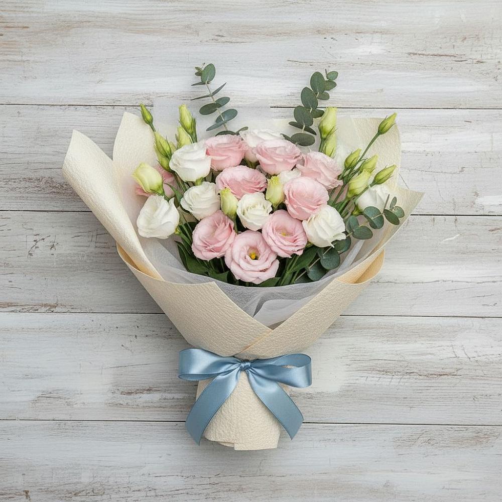 Букет цветов из: Лизиантусы в Шишовке